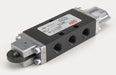 Manual Air Control Valve Roller Black
