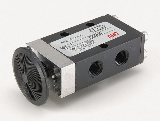Manual Air Control Valve Button Black