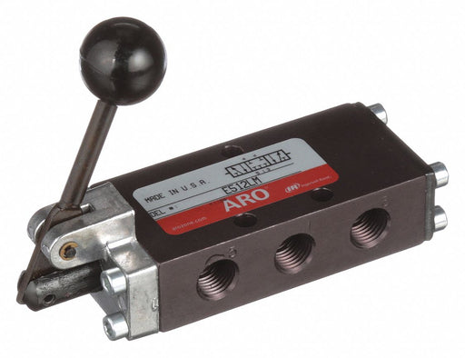 Manual Air Control Valve Lever Black