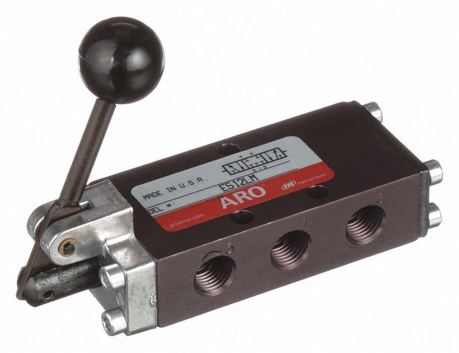 Manual Air Control Valve Lever Black