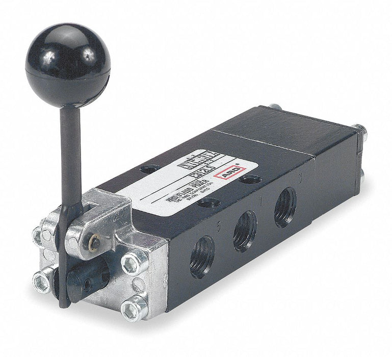 Manual Air Control Valve Lever Black