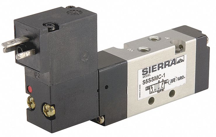 Solenoid Air Con Valve Four-Way 115 psi