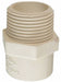 Straight CPVC MNPT 1 in Socket 1 in