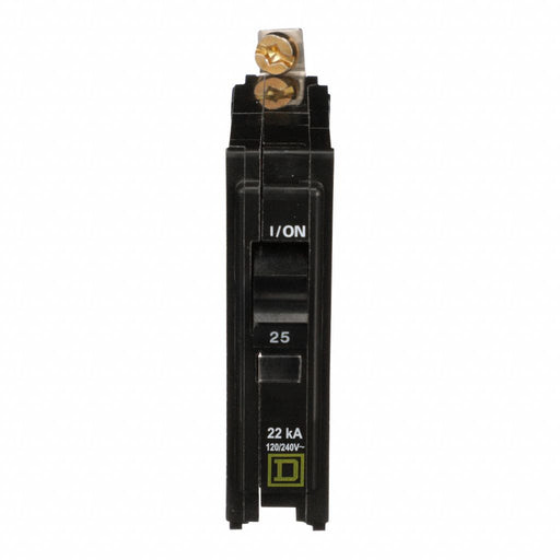 Circuit Breaker 25A Bolt On 120/240V 1P