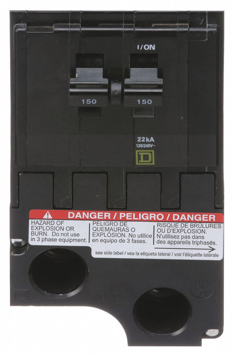 Circuit Breaker 150A Plug In 120/240V 2P