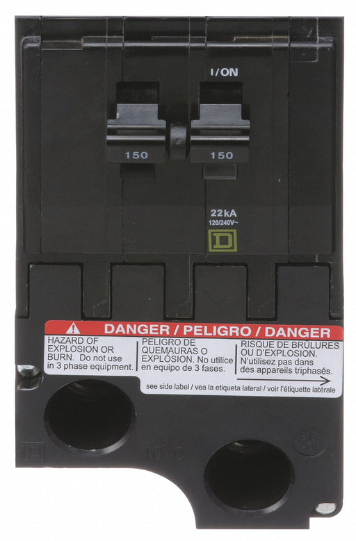 Circuit Breaker 150A Plug In 120/240V 2P