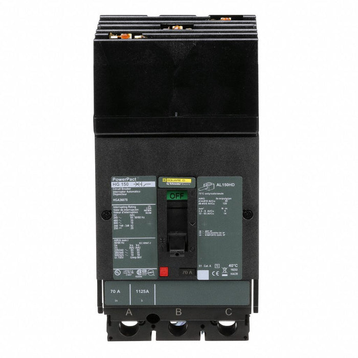 Circuit Breaker 70A 3P 600VAC HG