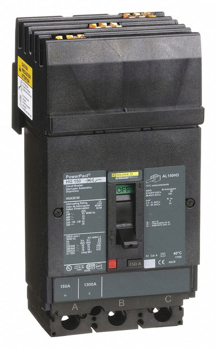 Circuit Breaker 150A 3P 600VAC HG
