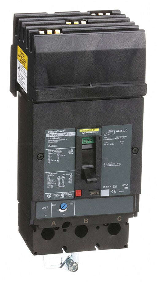 Circuit Breaker 200A 3P 600VAC JG