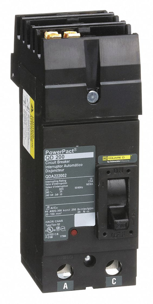 Circuit Breaker 200A 2P 240VAC QD
