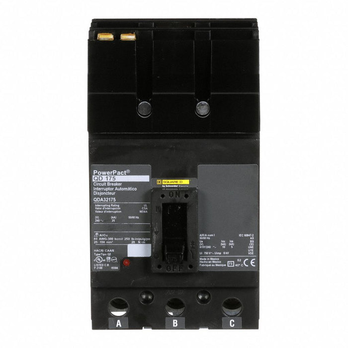 Circuit Breaker 175A 3P 240VAC QD