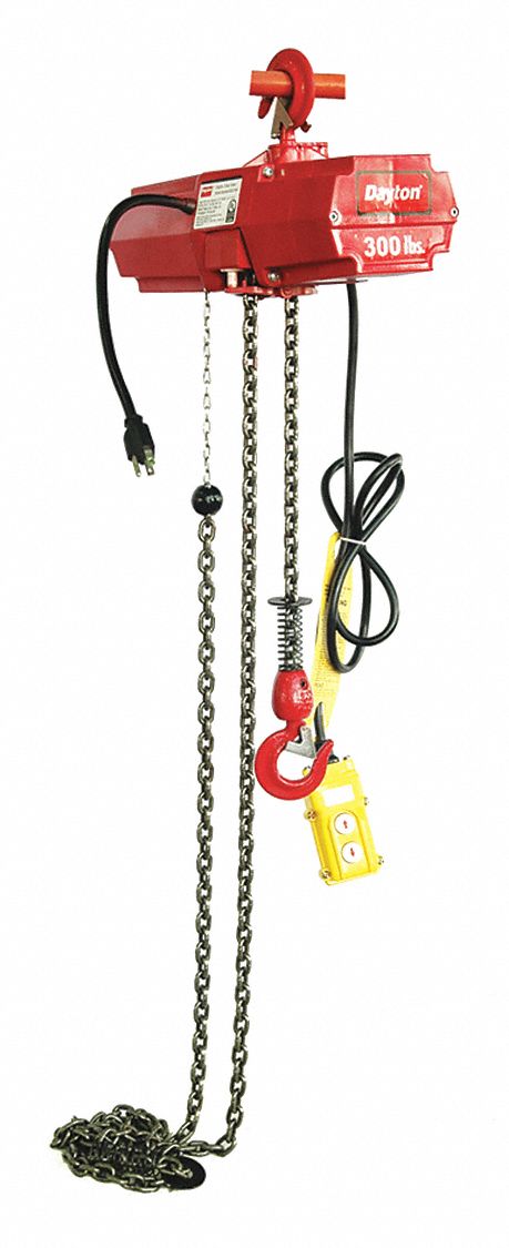 K8656 Electric Chain Hoist 300 lb 10 ft.