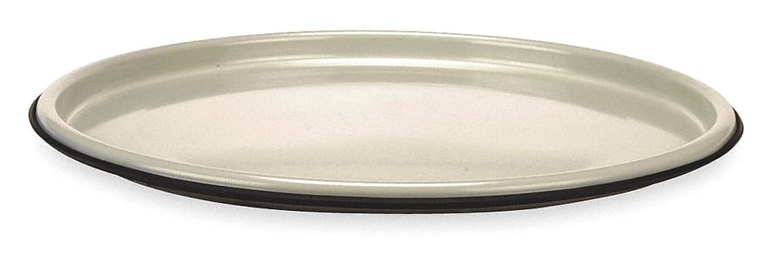 Drum Cover White Steel 18.75 in L