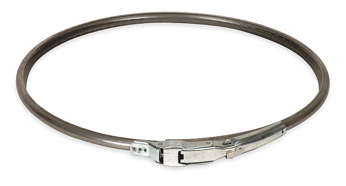 Lever Lock Ring Gray 5 to 16 gal