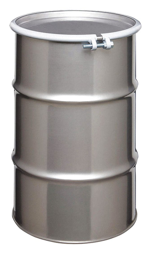TrnsprtDrum StainlessSteel 21.5inH Gray