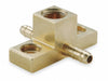 Adapter Tee 0.170 In Barbed Brass