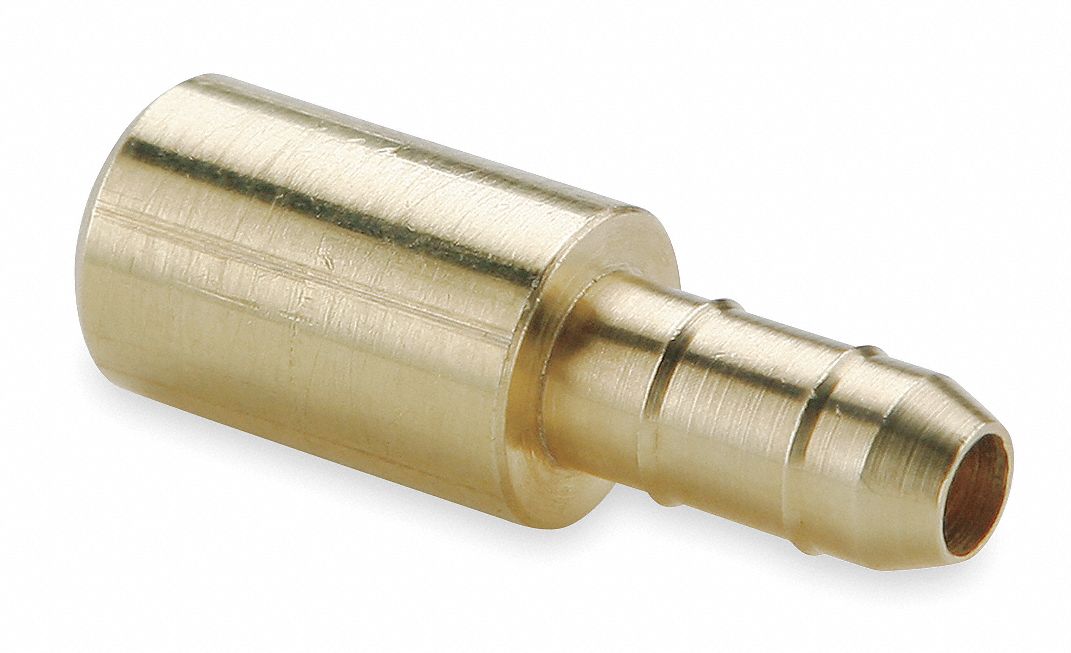 Brass Barbed 11/64 in FTG 1/4 in