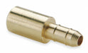 Brass Barbed 11/64 in FTG 1/4 in