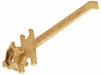 Drum Bung Wrench Straight 12 in L