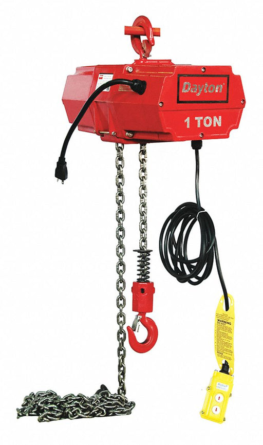 K8670 Electric Chain Hoist 2000 lb 10 ft.