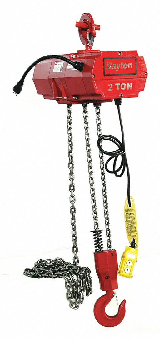 K8671 Electric Chain Hoist 4000 lb 10 ft.