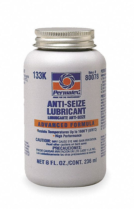 Heavy Duty Anti-Seize 8 oz BrshTp Cn