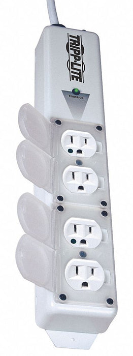 Outlet Strip 4 Outlet 15A 13-3/4 L Wht