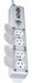 Outlet Strip 4 Outlet 15A 13-3/4 L Wht