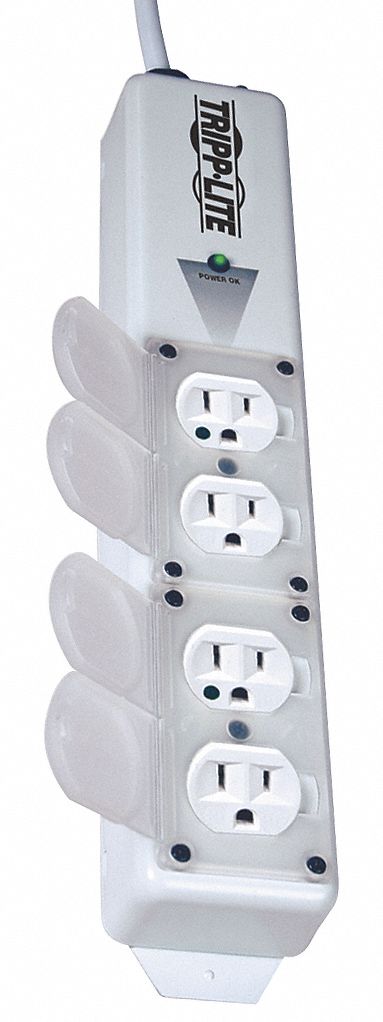 OutletStrip White 13-3/4in 4Outlets