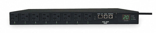 PDU 20A 16 Outlet 12 ft Black