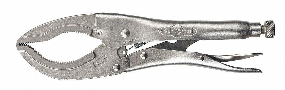 Locking Plier Plain Grip 12 L