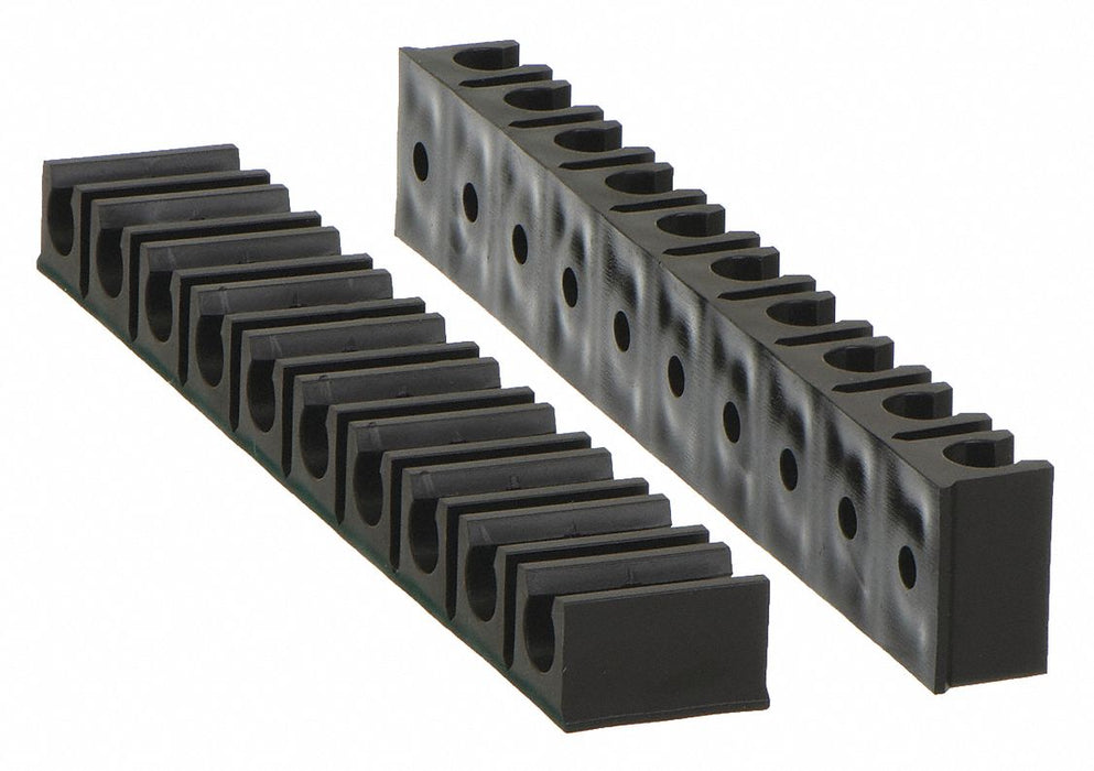 Tube Rack 10Channels 1/4 Max OD PK2