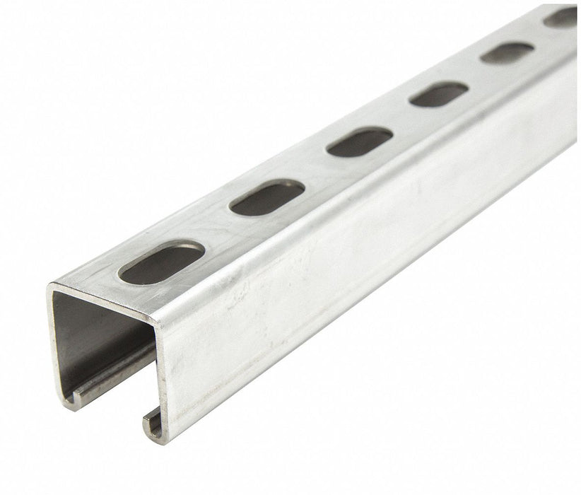 Strut Channel SS Overall L 10ft