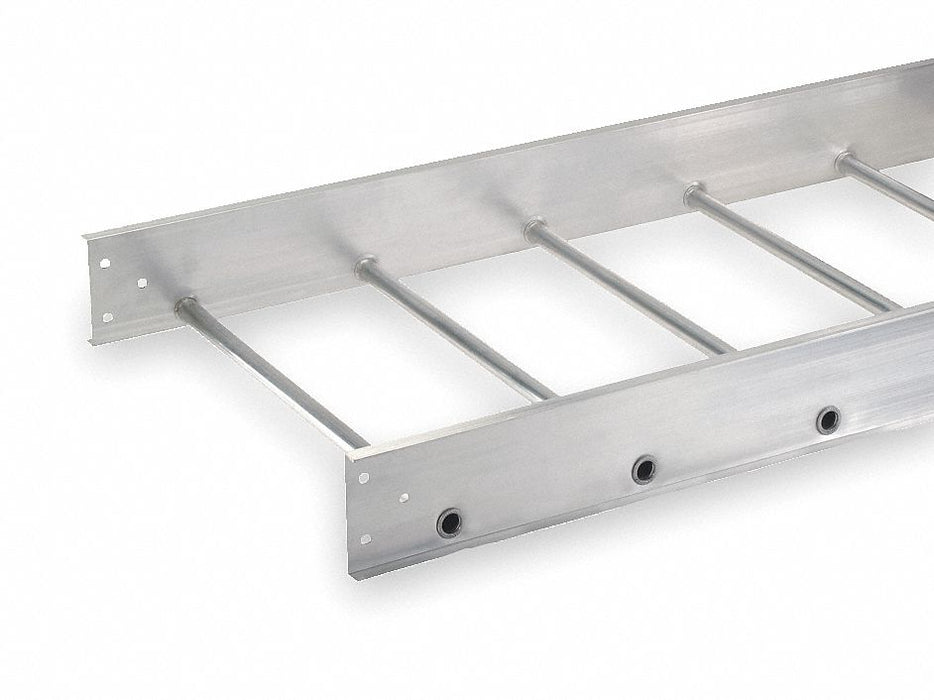 Ladder Tray 12 Ft L x 24 In W 100 Lb Cap