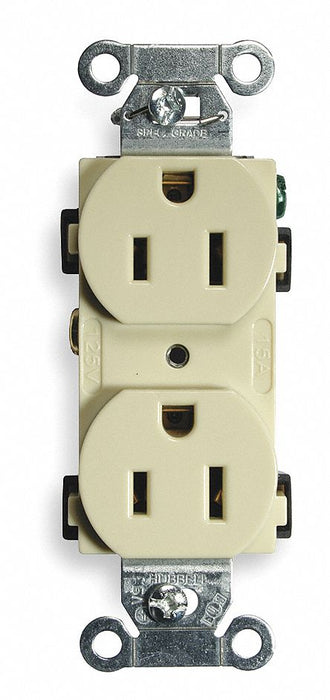 Recept Ivory 15 A 2P3W Back Side 1PK