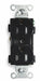 Receptacle Black 15 A 2P3W Side 1PK