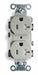 Receptacle Gray 20 A 2P3W Side 1PK