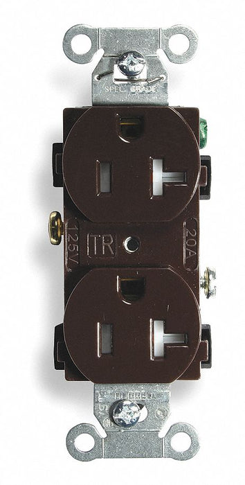 Recept Brown 20 A 2P3W Back Side 1PK