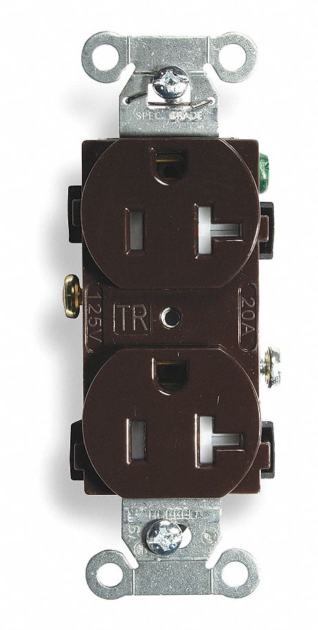 Recept Brown 20 A 2P3W Back Side 1PK