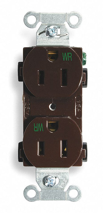 Recept Brown 15 A 2P3W Back Side 1PK