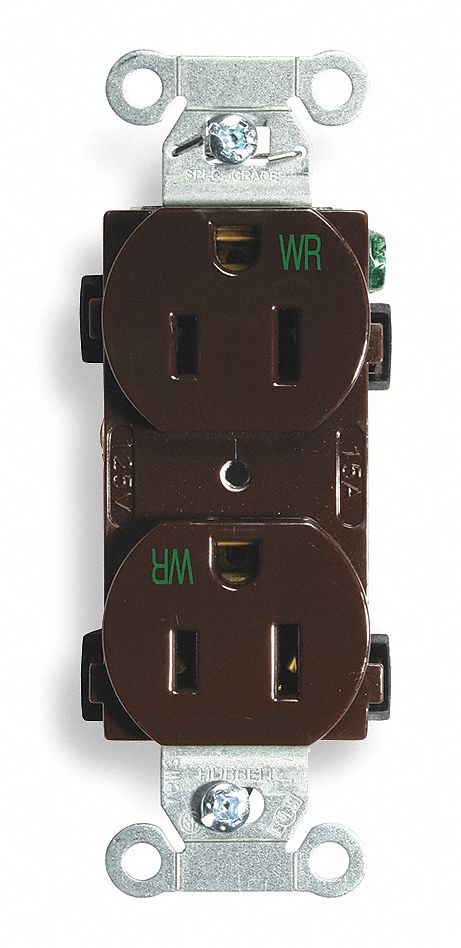 Recept Brown 15 A 2P3W Back Side 1PK