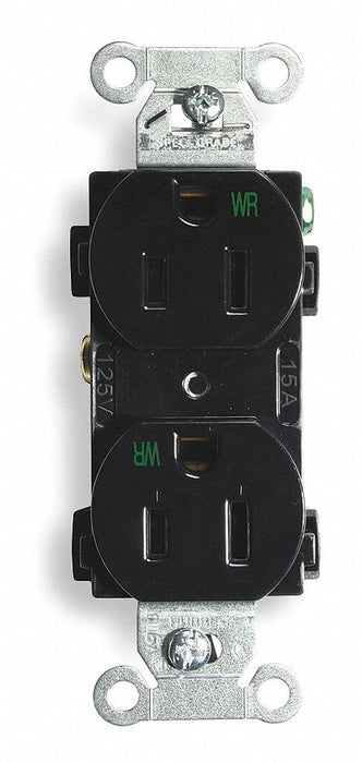 Recept Black 15 A 2P3W Back Side 1PK