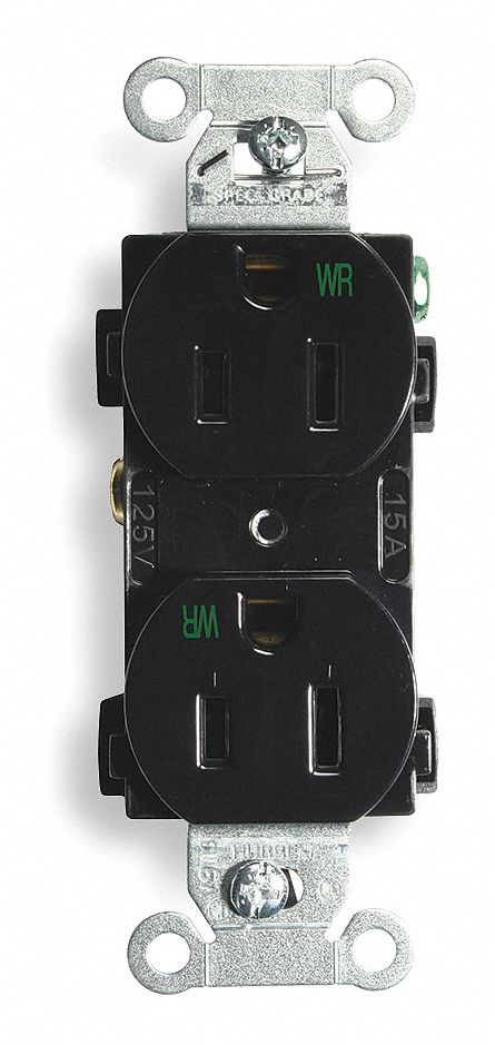 Recept Black 15 A 2P3W Back Side 1PK