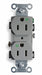 Receptacle Gray 15 A 2P3W Back Side 1PK