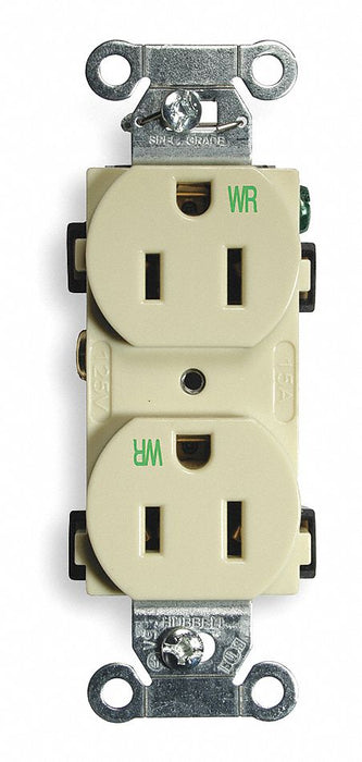 Recept Ivory 15 A 2P3W Back Side 1PK