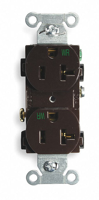 Recept Brown 20 A 2P3W Back Side 1PK