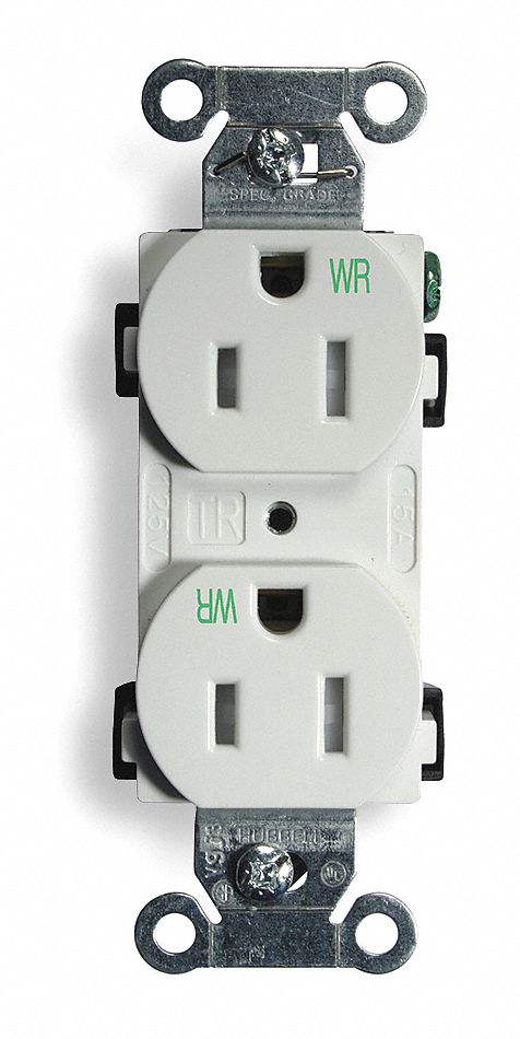 Recept White 15 A 2P3W Back Side 1PK