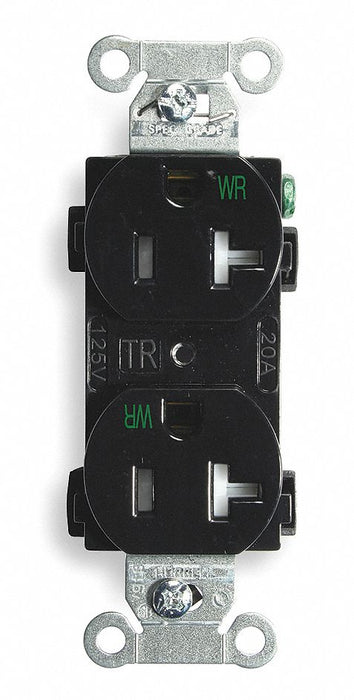 Recept Black 20 A 2P3W Back Side 1PK