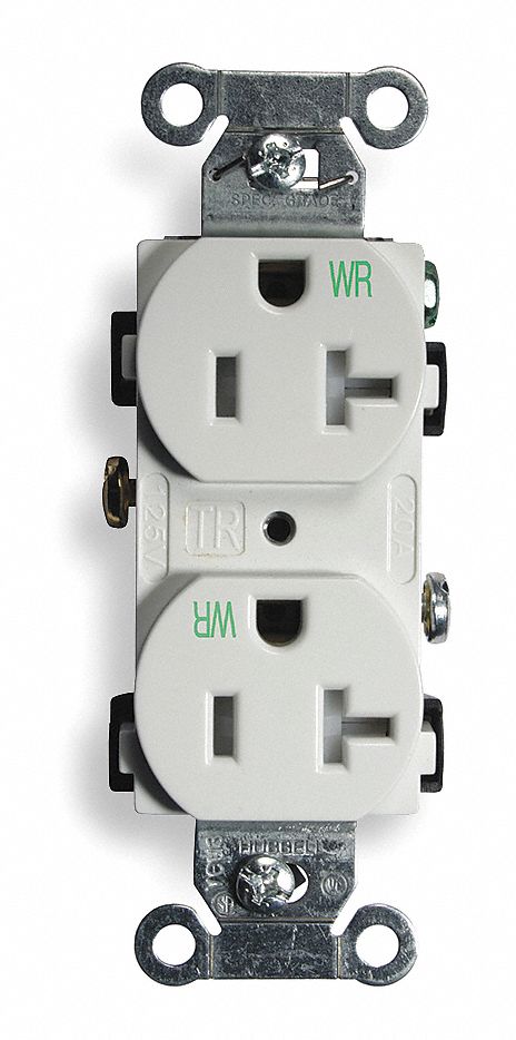Recept White 20 A 2P3W Back Side 1PK