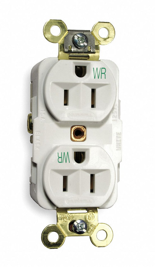 Recept White 15 A 2P3W Back Side 1PK
